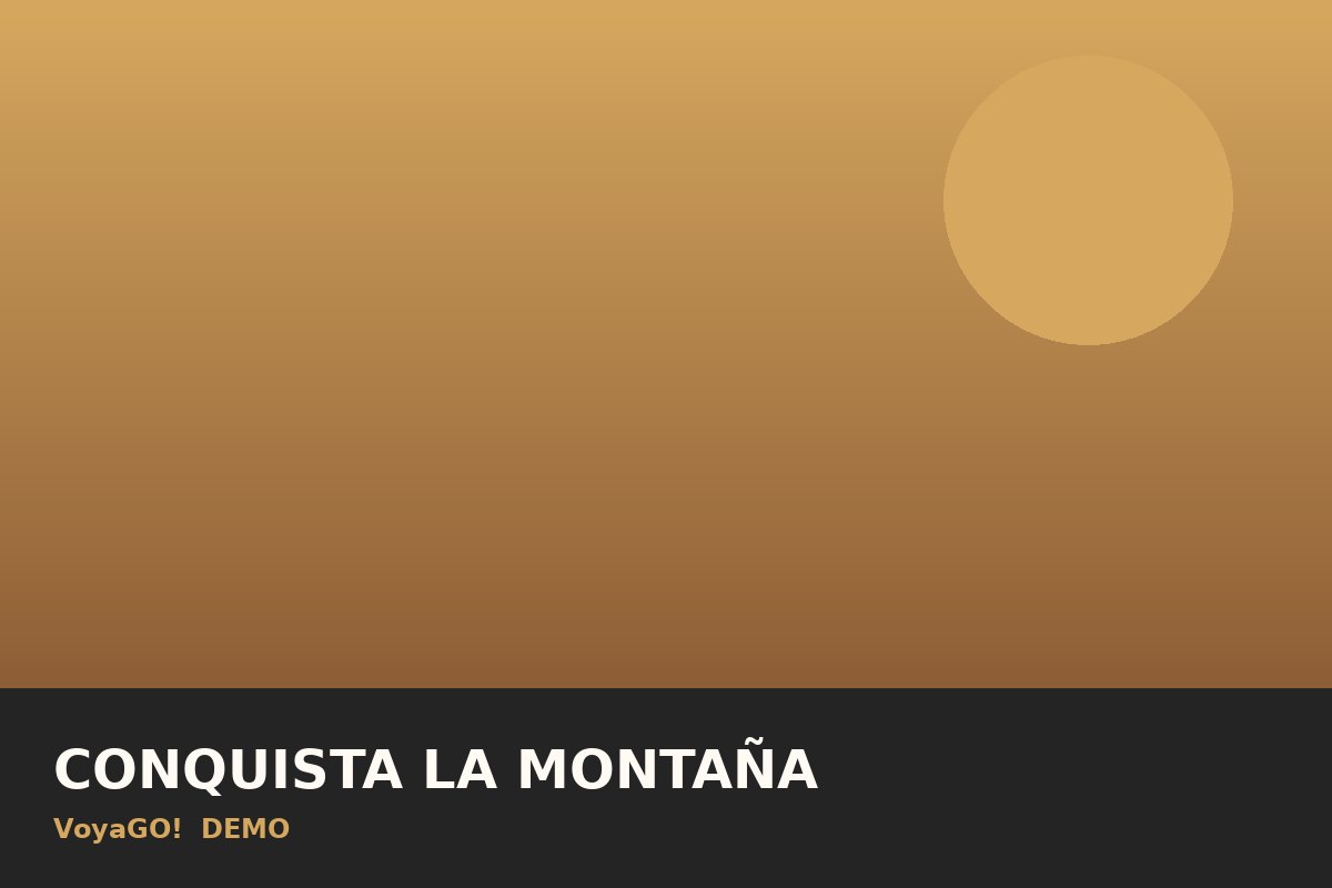CONQUISTA LA MONTAÑA