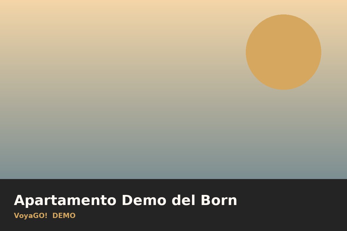 Apartamento Demo del Born